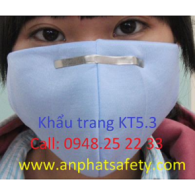 HH-Khẩu trang KT5.1 màu trắng (Nẹp trong)